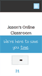 Mobile Screenshot of jasonsonlineclassroom.com